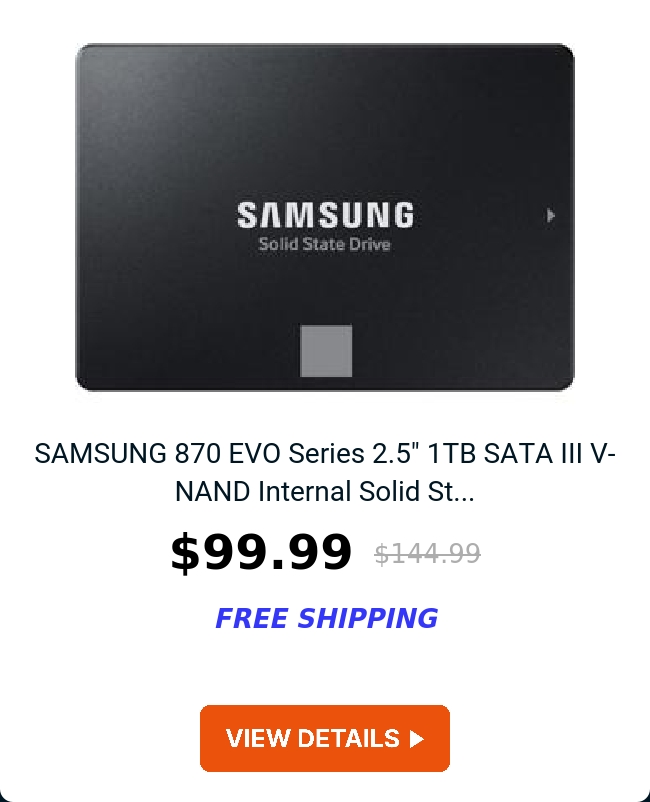 SAMSUNG 870 EVO Series 2.5