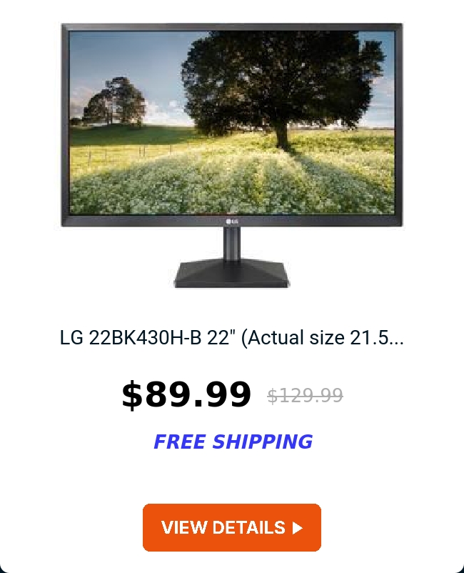 LG 22BK430H-B 22