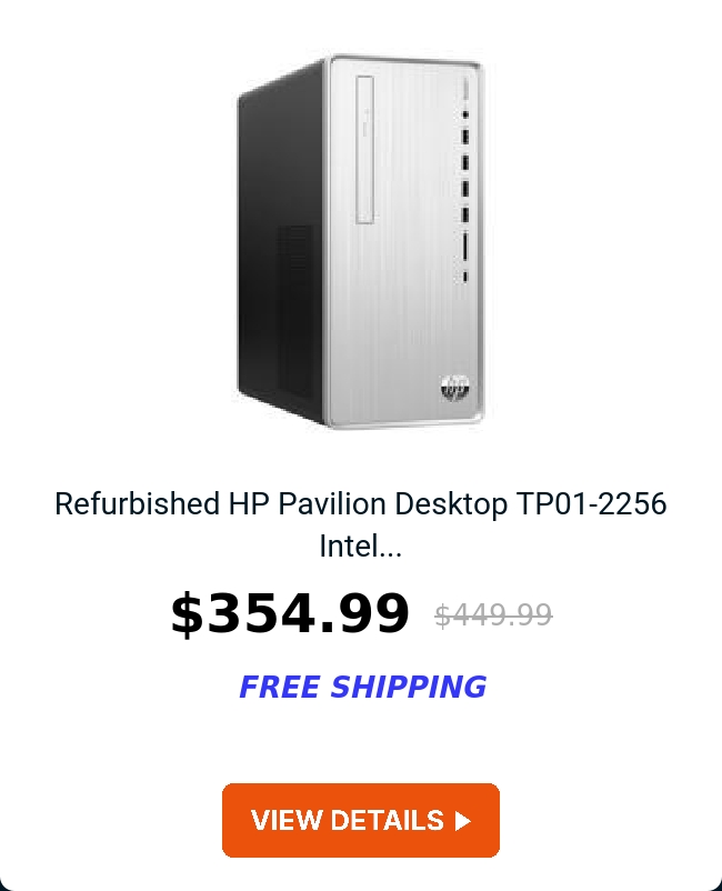 Refurbished HP Pavilion Desktop TP01-2256 Intel...