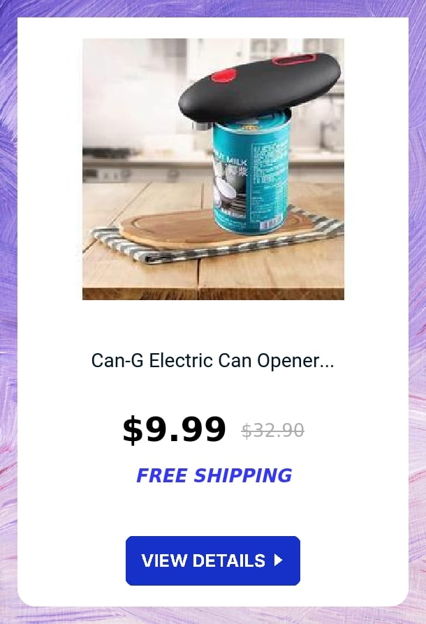 Can-G Electric Can Opener...