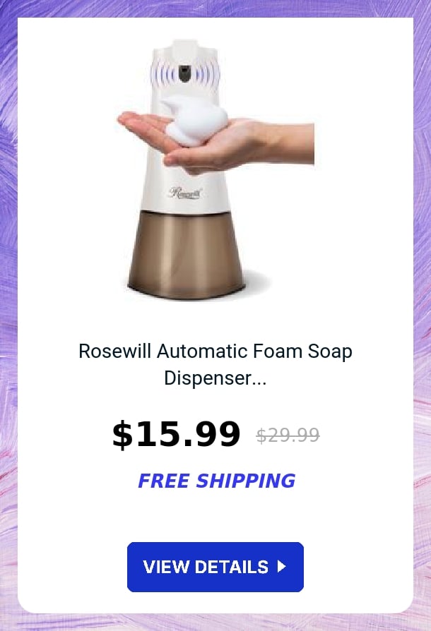 Rosewill Automatic Foam Soap Dispenser...