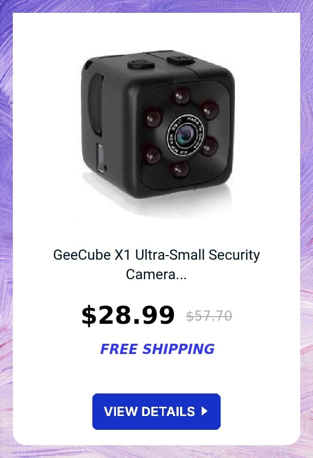 GeeCube X1 Ultra-Small Security Camera...