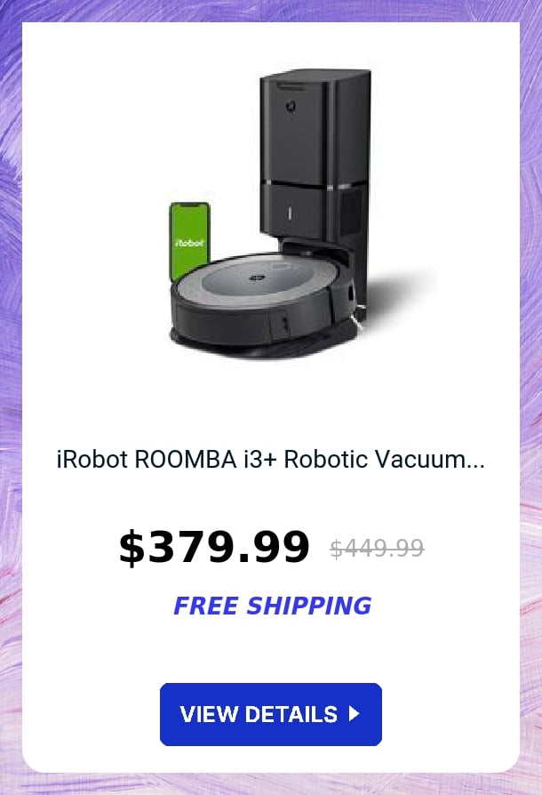 iRobot ROOMBA i3+ Robotic Vacuum...