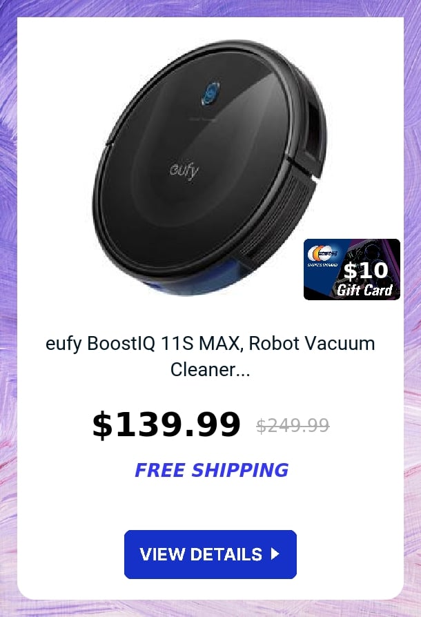 eufy BoostIQ 11S MAX, Robot Vacuum Cleaner...