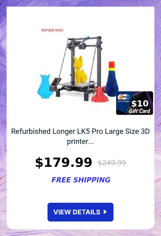 Refurbished Longer LK5 Pro Large Size 3D printer...