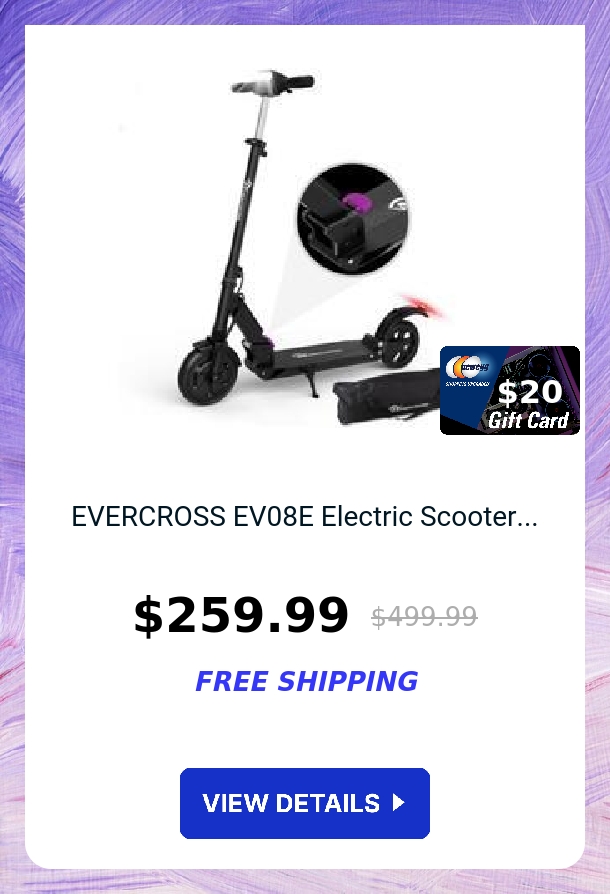 EVERCROSS EV08E Electric Scooter...