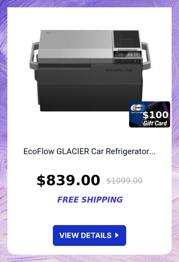 EcoFlow GLACIER Car Refrigerator...