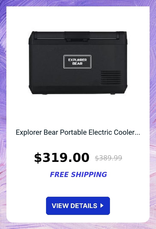 Explorer Bear Portable Electric Cooler...