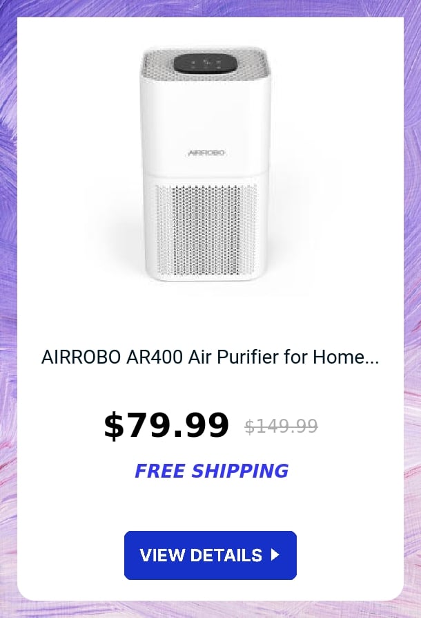 AIRROBO AR400 Air Purifier for Home...