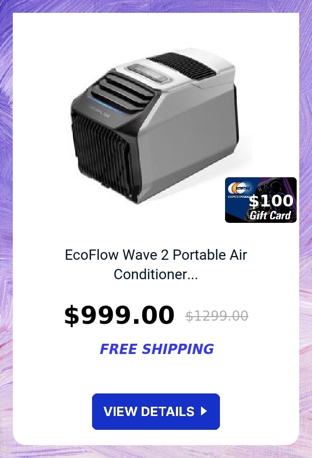 EcoFlow Wave 2 Portable Air Conditioner...