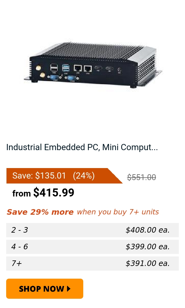 Industrial Embedded PC, Mini Comput...