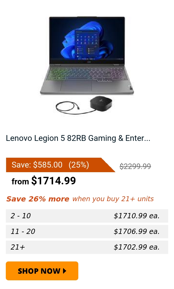 Lenovo Legion 5 82RB Gaming & Enter...