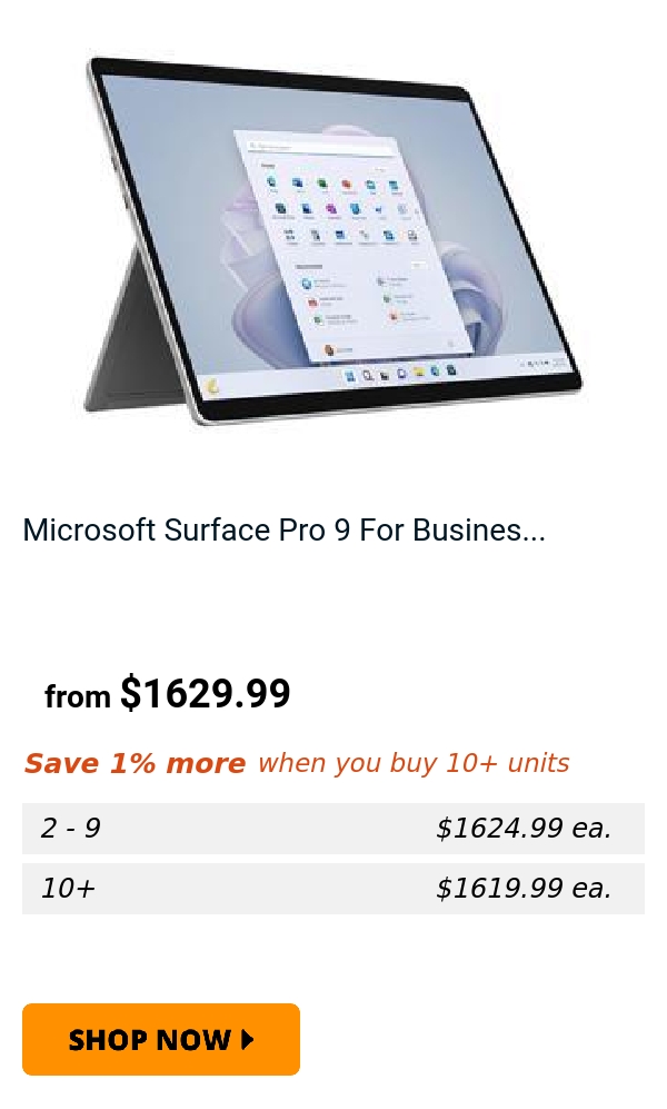 Microsoft Surface Pro 9 For Busines...