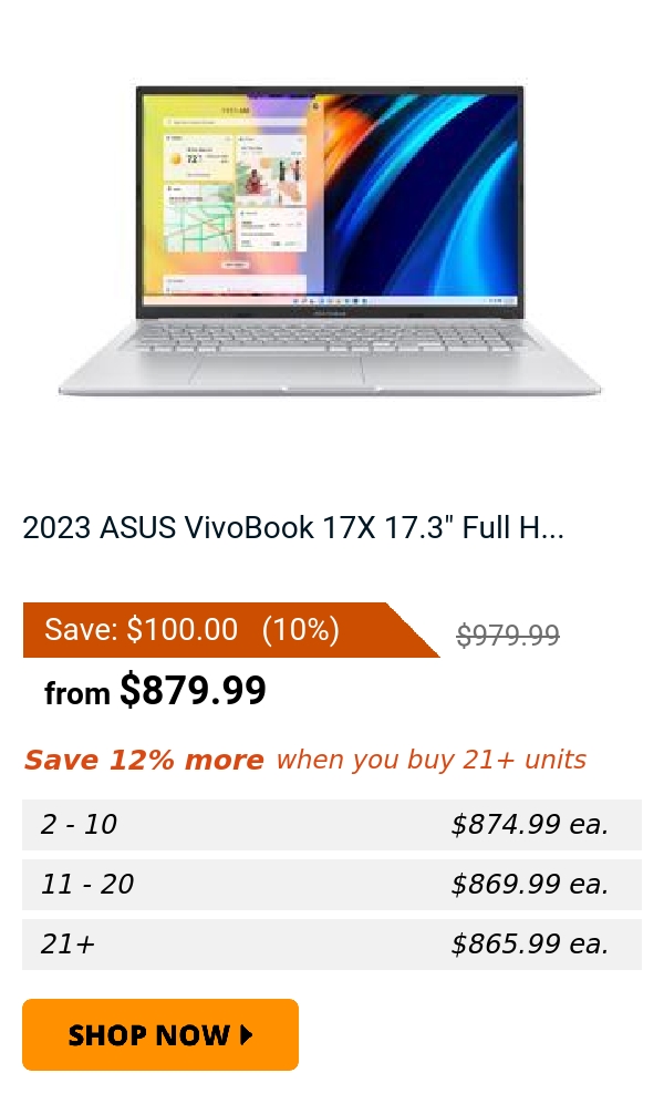 2023 ASUS VivoBook 17X 17.3