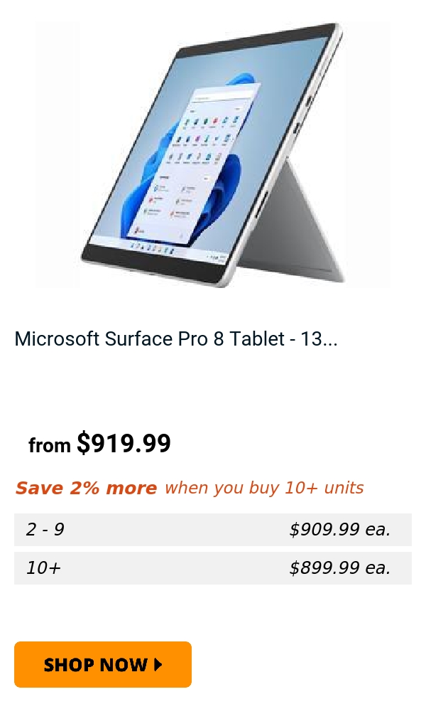 Microsoft Surface Pro 8 Tablet - 13...