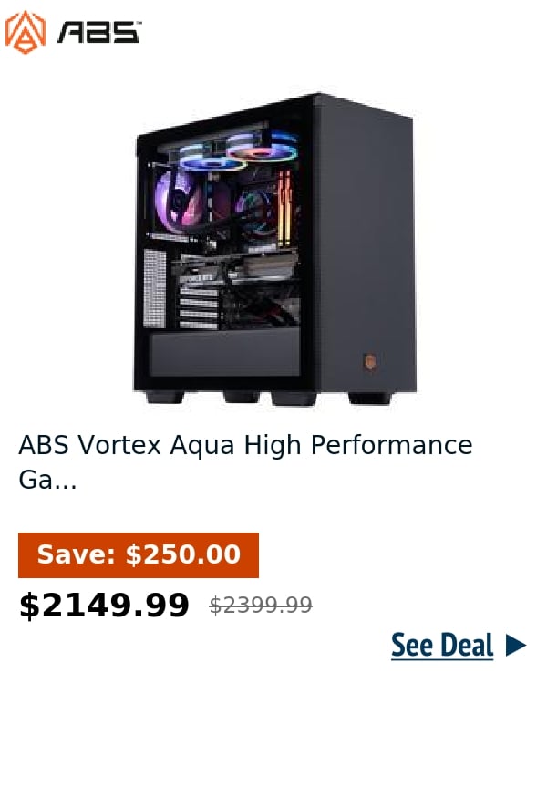 ABS Vortex Aqua High Performance Ga...