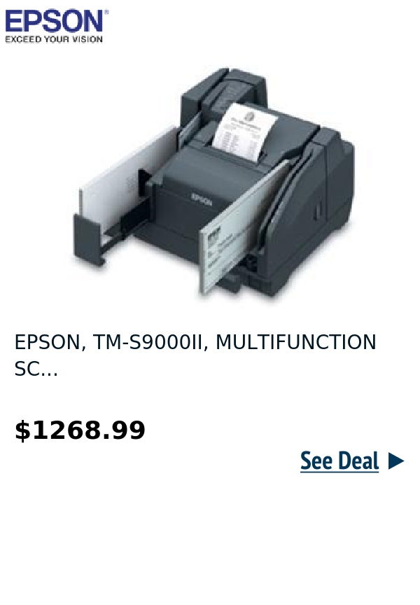 EPSON, TM-S9000II, MULTIFUNCTION SC...