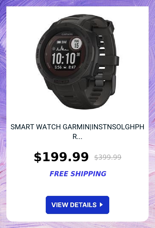 SMART WATCH GARMIN|INSTNSOLGHPH R...