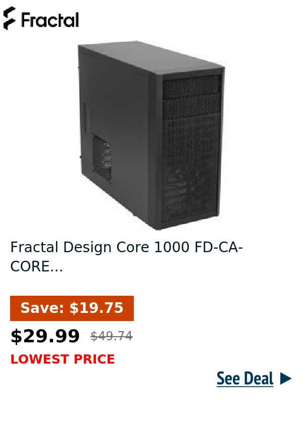 Fractal Design Core 1000 FD-CA-CORE...