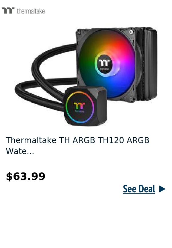 Thermaltake TH ARGB TH120 ARGB Wate...