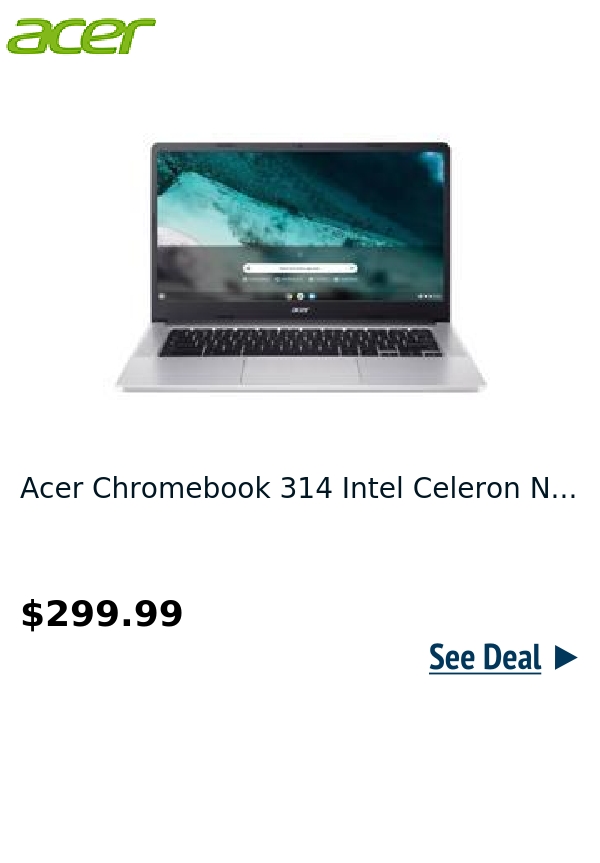 Acer Chromebook 314 Intel Celeron N...