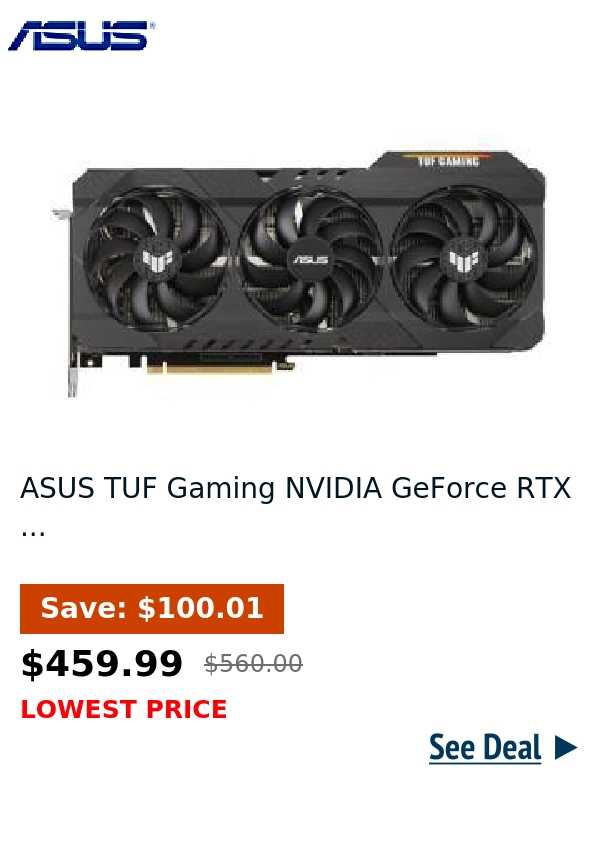 ASUS TUF Gaming NVIDIA GeForce RTX ...