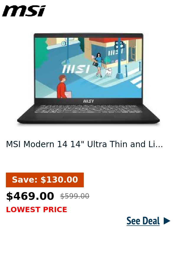 MSI Modern 14 14