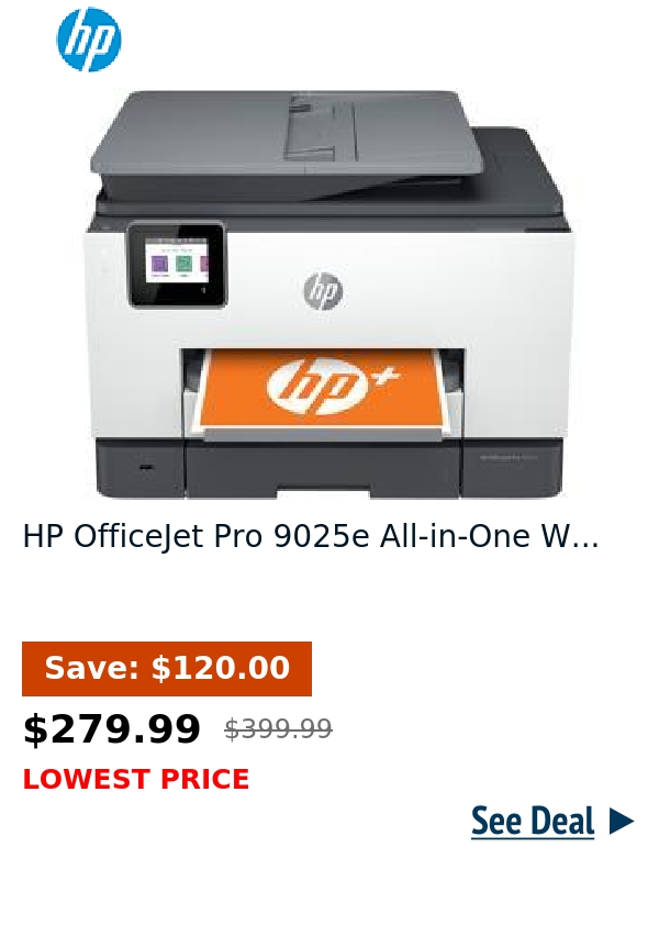 HP OfficeJet Pro 9025e All-in-One W...