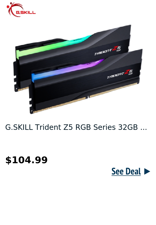 G.SKILL Trident Z5 RGB Series 32GB ...