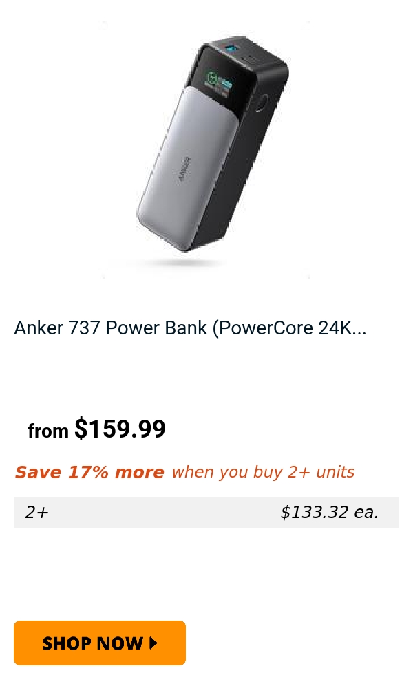 Anker 737 Power Bank (PowerCore 24K...