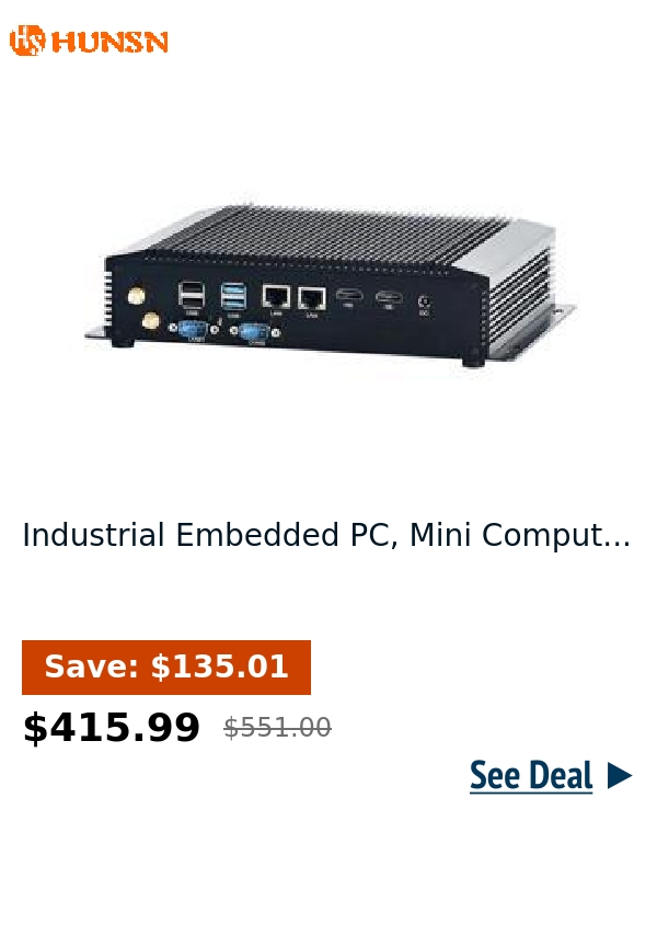 Industrial Embedded PC, Mini Comput...