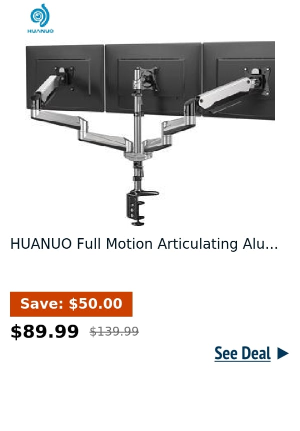 HUANUO Full Motion Articulating Alu...