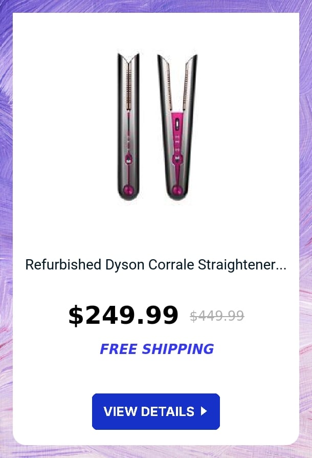 Refurbished Dyson Corrale Straightener...