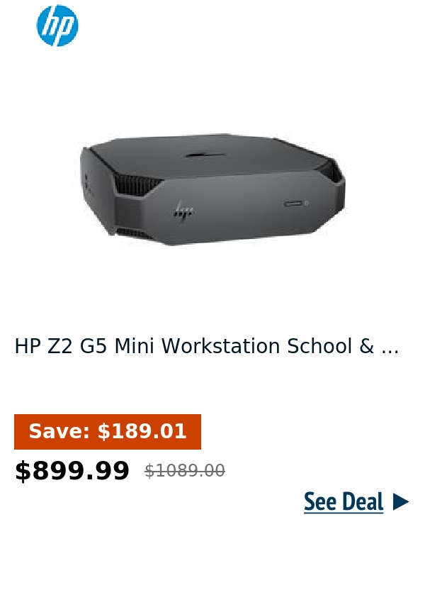 HP Z2 G5 Mini Workstation School & ...