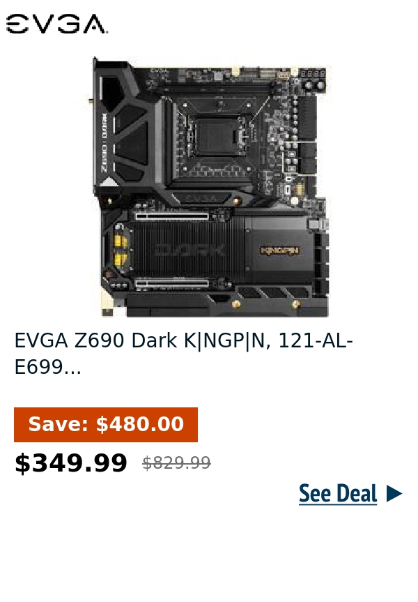 EVGA Z690 Dark K|NGP|N, 121-AL-E699...