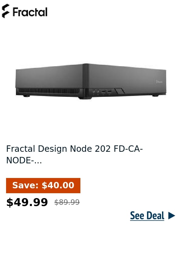 Fractal Design Node 202 FD-CA-NODE-...