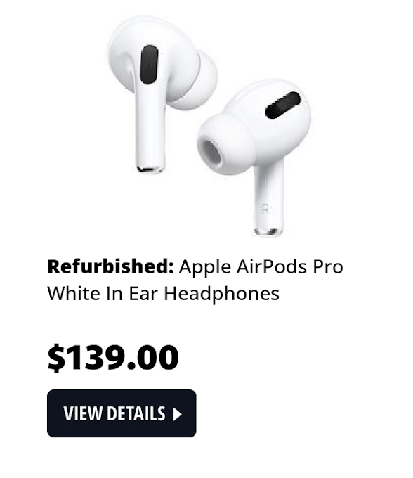Apple AirPods Pro White In Ear Headphones