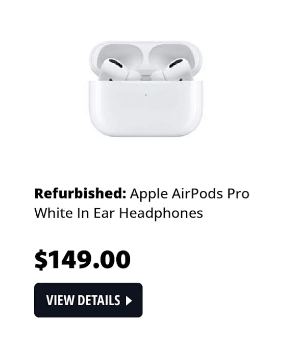 Apple AirPods Pro White In Ear Headphones