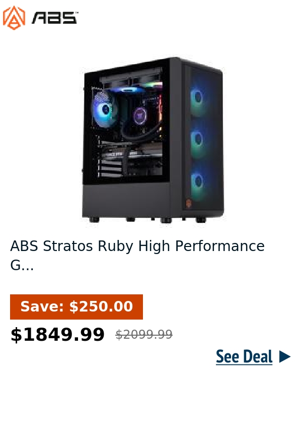 ABS Stratos Ruby High Performance G...