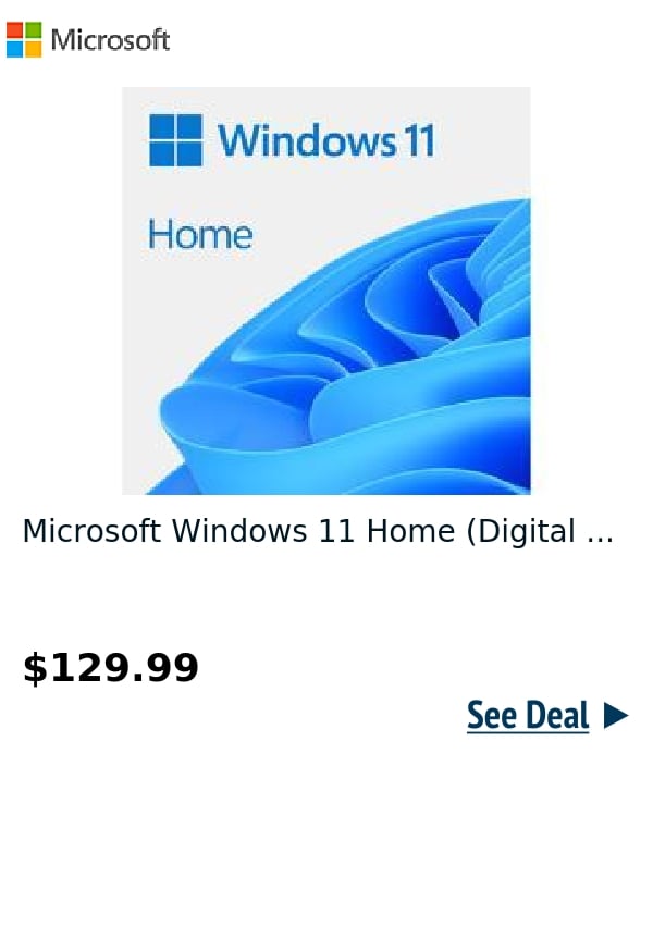 Microsoft Windows 11 Home (Digital ...