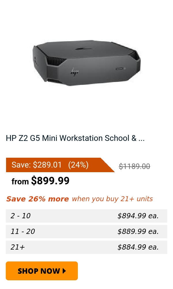 HP Z2 G5 Mini Workstation School & ...