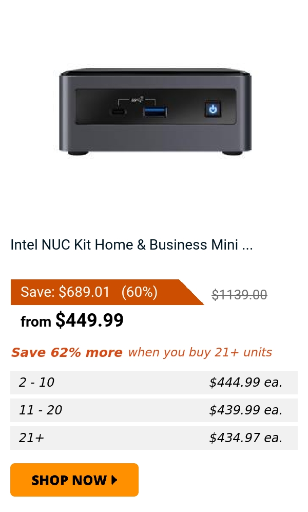 Intel NUC Kit Home & Business Mini ...