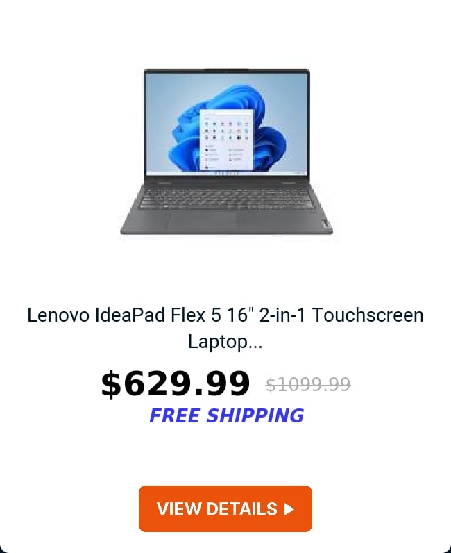 Lenovo IdeaPad Flex 5 16