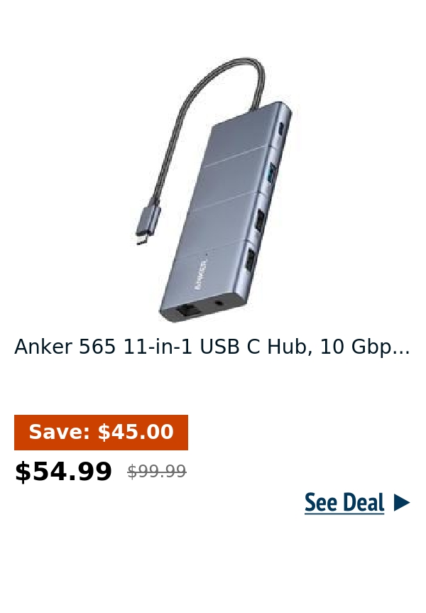 Anker 565 11-in-1 USB C Hub, 10 Gbp...