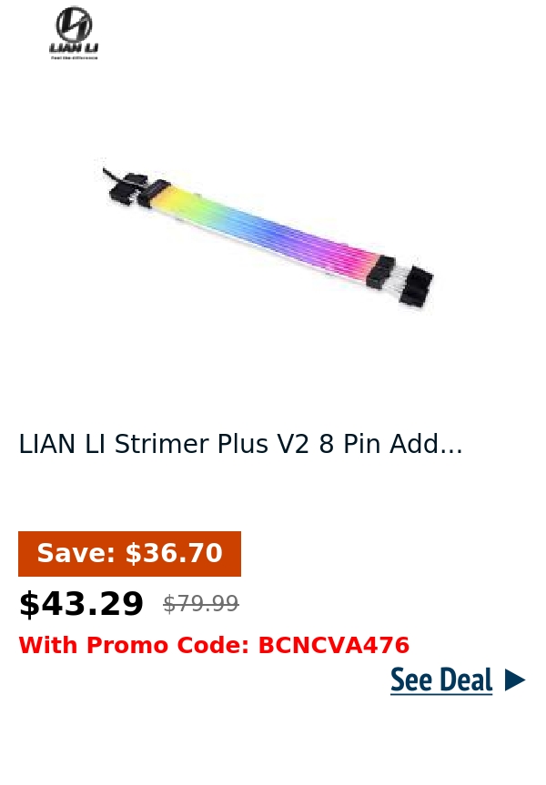 LIAN LI Strimer Plus V2 8 Pin Add...