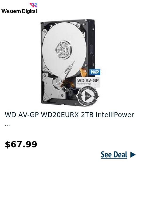 WD AV-GP WD20EURX 2TB IntelliPower ...