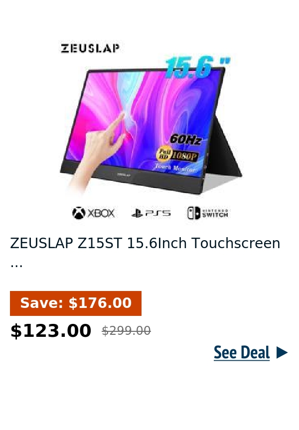 ZEUSLAP Z15ST 15.6Inch Touchscreen ...