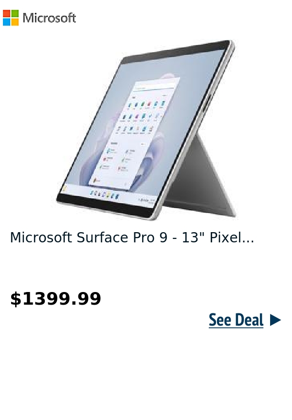 Microsoft Surface Pro 9 - 13