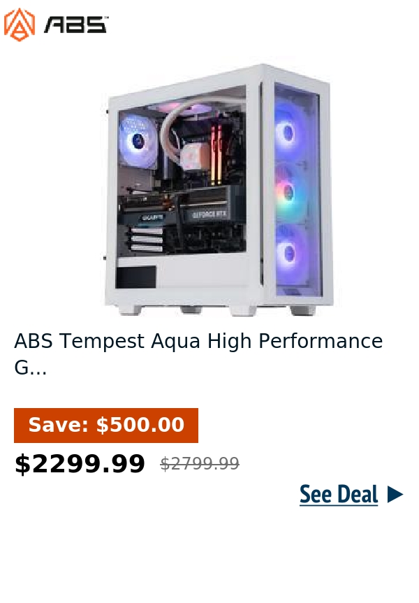 ABS Tempest Aqua High Performance G...