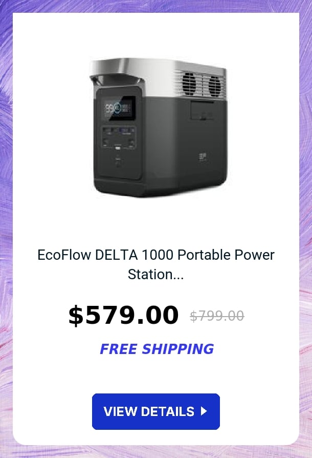 EcoFlow DELTA 1000 Portable Power Station...